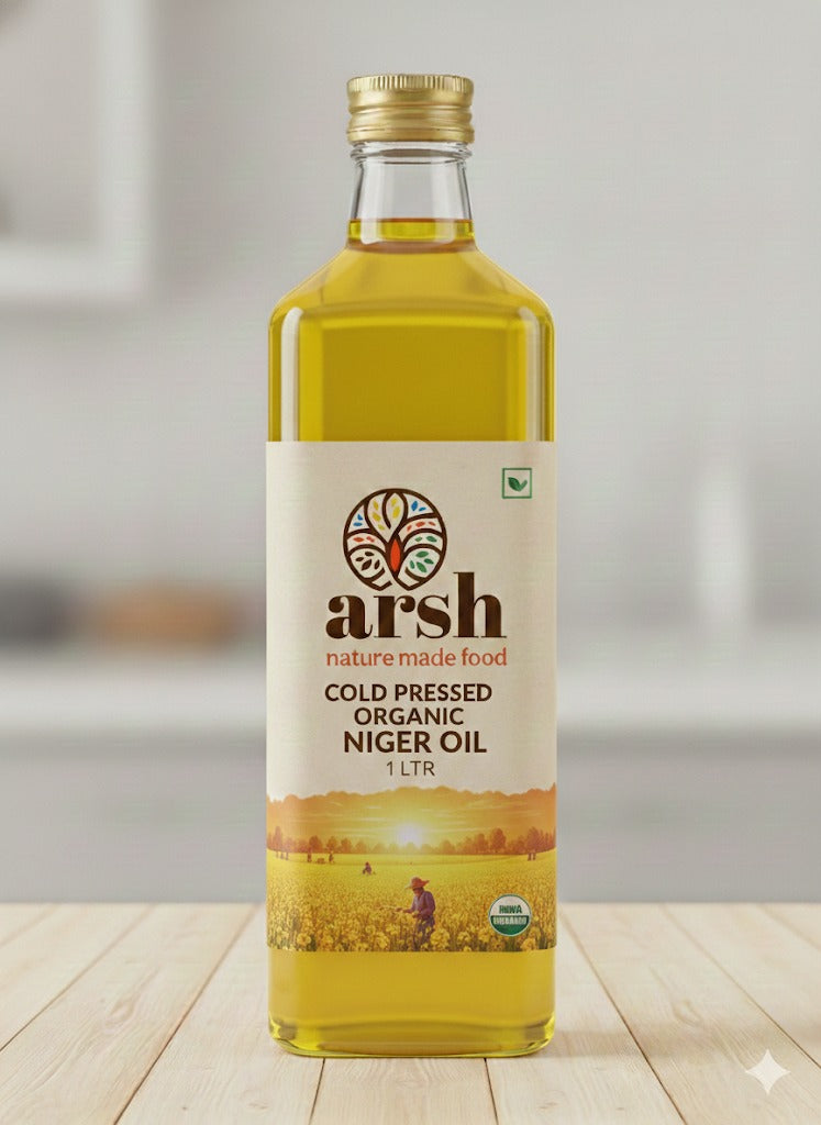 Cold Pressed Organic Niger Oil - 1 Ltr