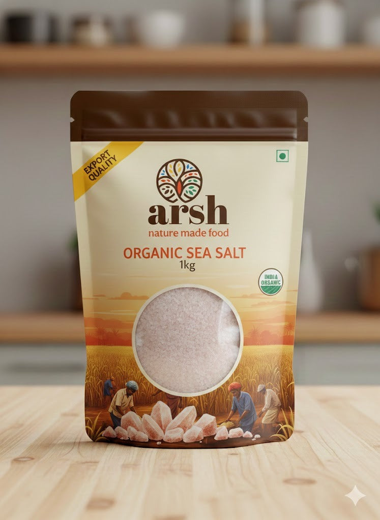 Organic Sea Salt - 1 KG